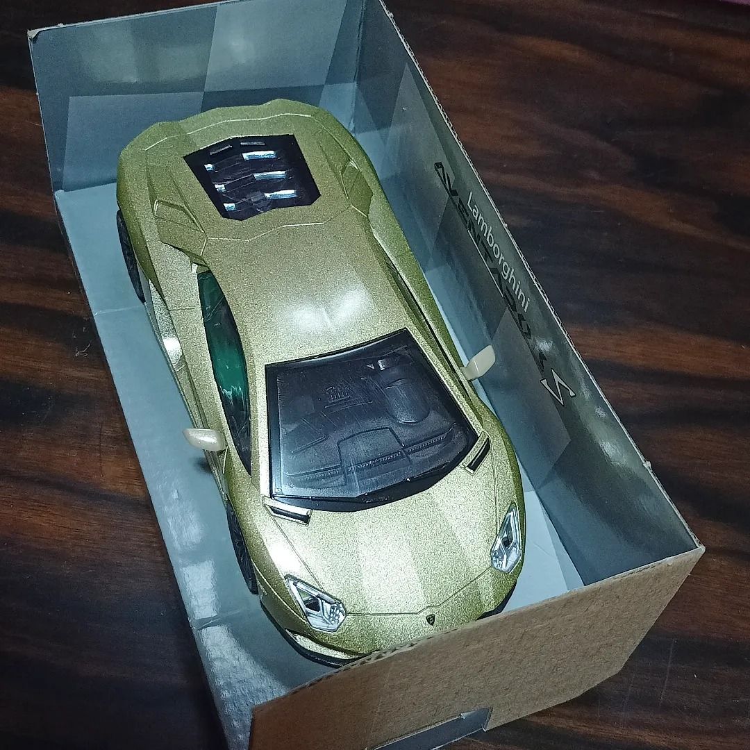 PETRON LAMBORGHINI AVENTADOR S GOLD Hobbies Toys Toys Games on Carousell
