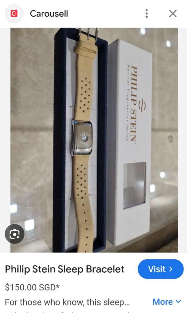 Sleep bracelet philip stein cheap