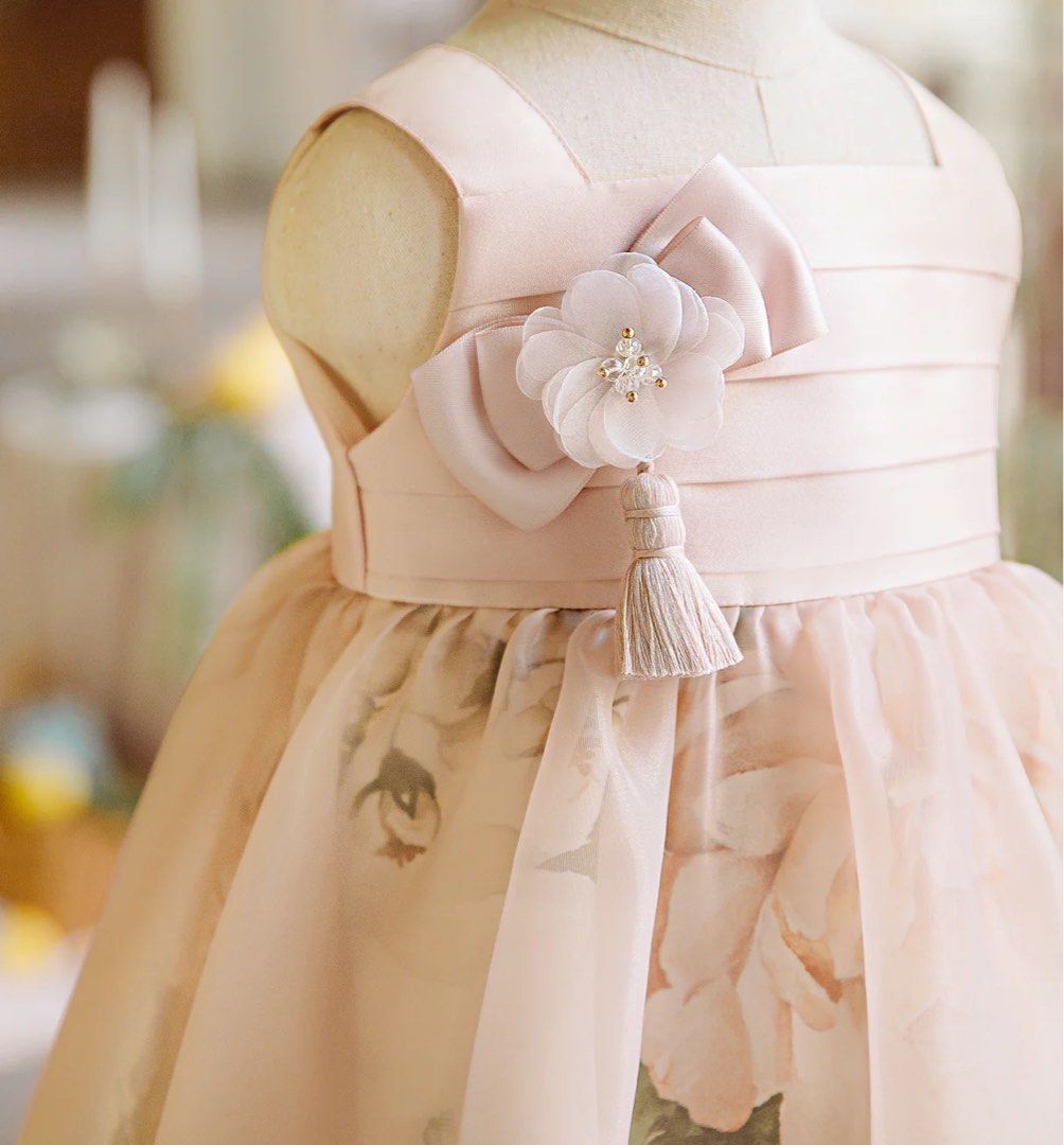 Poppurikids Kimmy Dress VIP Baby Kids Girl Gown