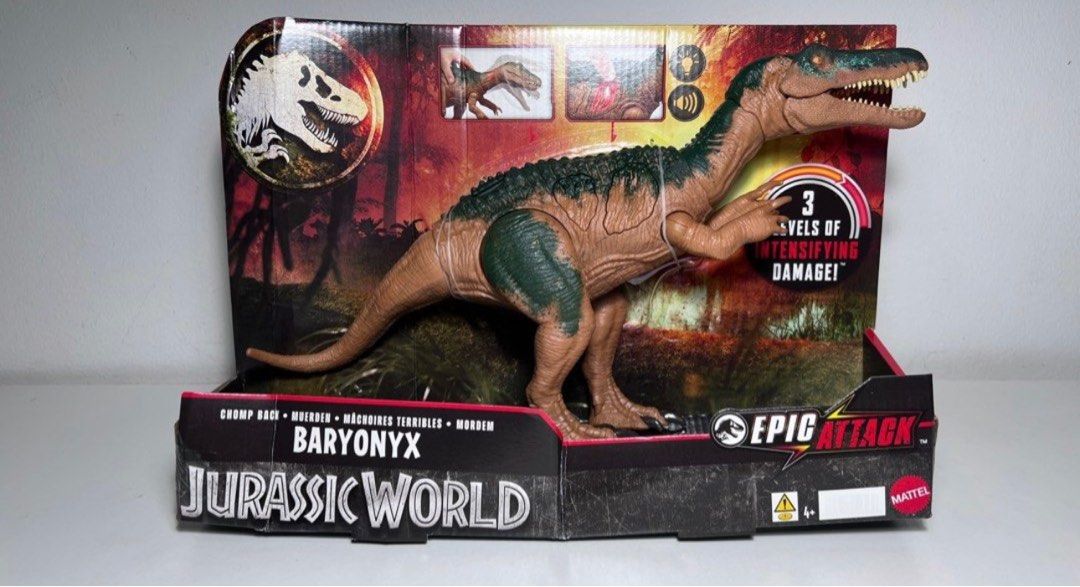 Indominus Rex Baryonyx Toy Walmart Jurassic World Camp Cretaceous