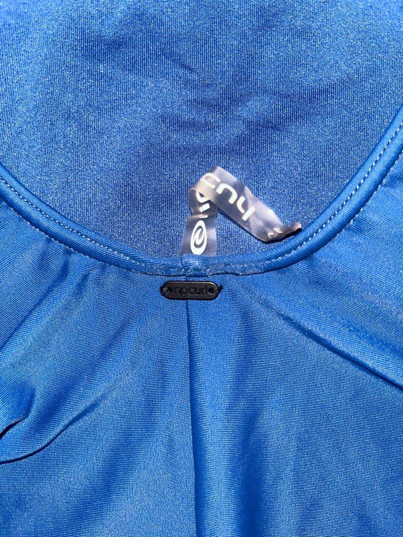 Ripcurl one piece Swimsuit (Category: Bikinis & Swimsuits) located in Mandaue City. Submitted by okb_984 (Listing ID 1320606868, Image 3). Description: Authentic Ripcurl one piece swimsuit. Size AU 12 can fit medium to large. Padded. Used once in Camiguin then stored. Slight flaw: padding on one side is deformed due to storage but not noticeable. .