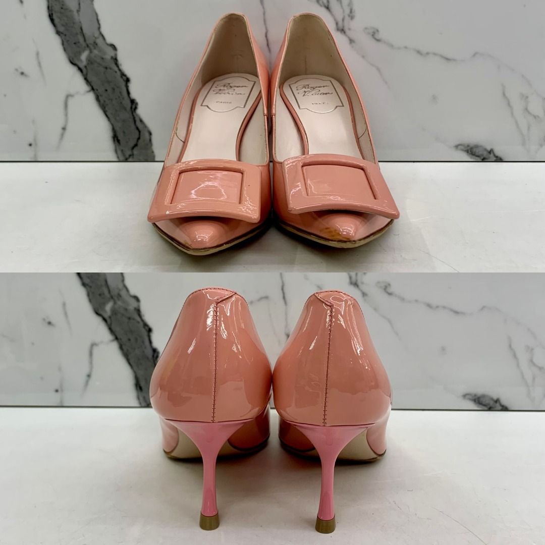 Blush patent heels shop