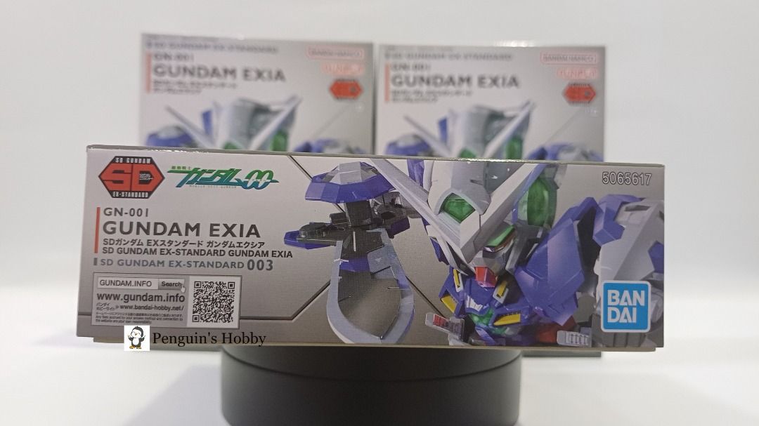 ❌Sold Out❌ SDEX Gundam Exia - Mobile Suit Gundam 00 (Category: Gundam Model Kits) located in Singapore. Submitted by penguinshobby (Listing ID 1308679170, Image 3). Description: From the Gundam series Mobile Suit Gundam 00 This is a brand new item that have not been opened, all contents are original. Self assembly is required. No glue necessary..