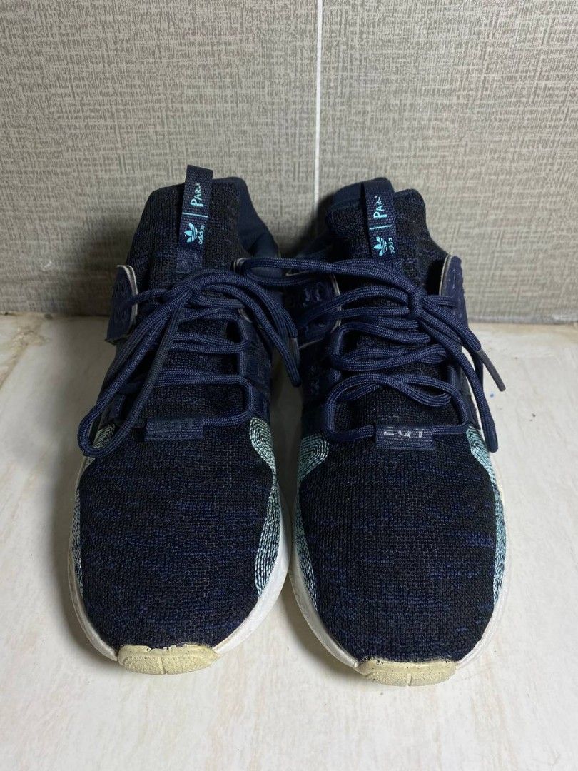 SEPATU ADIDAS EQT SUPPORT ADV PARLEY HITAM SIZE 41 5 INSOLE 25 5CM