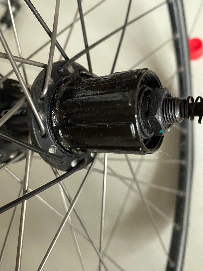 Wheelset shimano claris hubs rear and front wheelset pair