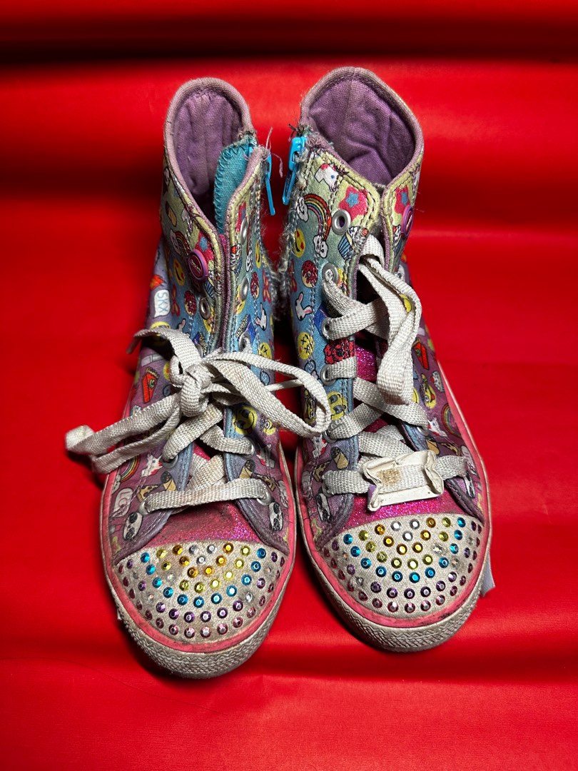 Skechers Twinkle Toes Emoji Women s Fashion Footwear Sneakers on Carousell