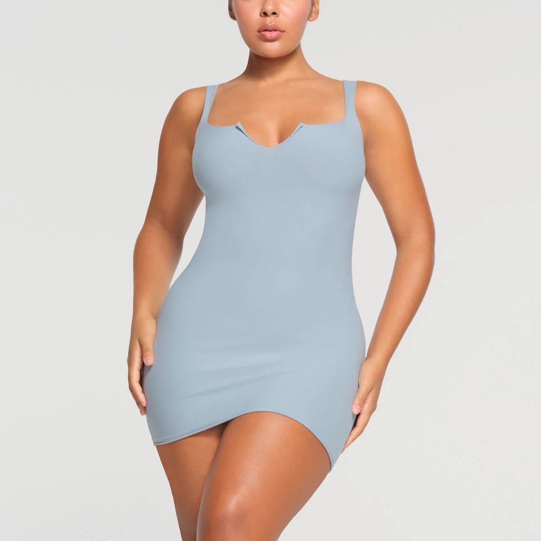 Denim bodycon dress outfit sales