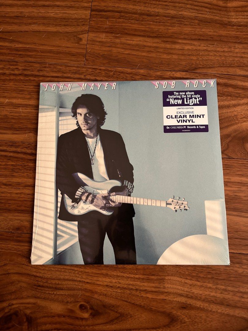 Sob Rock - John Mayer (Clear Mint Vinyl) (Category: Vinyls) located in Las Pinas. Submitted by joweedeclutters (Listing ID 1320638405, Image 1). Description: John Mayer’s Sob Rock in exclusive clear mint vinyl.