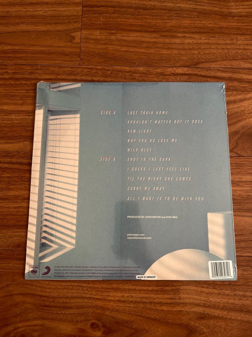 Sob Rock - John Mayer (Clear Mint Vinyl) (Category: Vinyls) located in Las Pinas. Submitted by joweedeclutters (Listing ID 1320638405, Image 2). Description: John Mayer’s Sob Rock in exclusive clear mint vinyl.