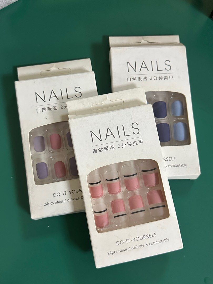 Stick on Nail Extensions Nail Sets (Category: Hands & Nails) located in Manila. Submitted by luuuvlub (Listing ID 1320730399, Image 1). Description: Take 100 for all!.