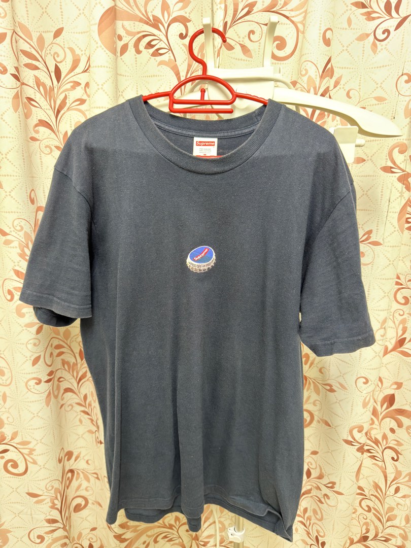 Supreme Bottle Cap Tee Men s Fashion Tops Sets Tshirts Polo Shirts on Carousell