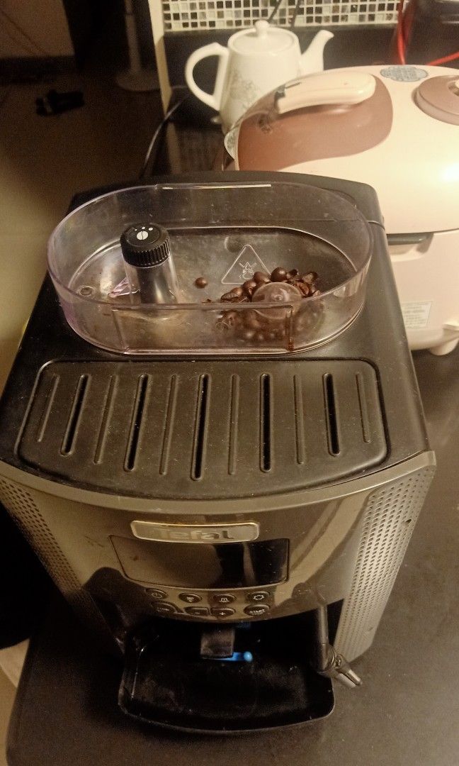 Tefal Espresso Machine (Category: Coffee Machines & Makers) located in Bulacan. Submitted by mysticdeer.6d7f47 (Listing ID 1320729964, Image 3). Description: Tefal Espresso Machine All Function Working Issue: Missing Covers. Refer to Pics 3 and 4..