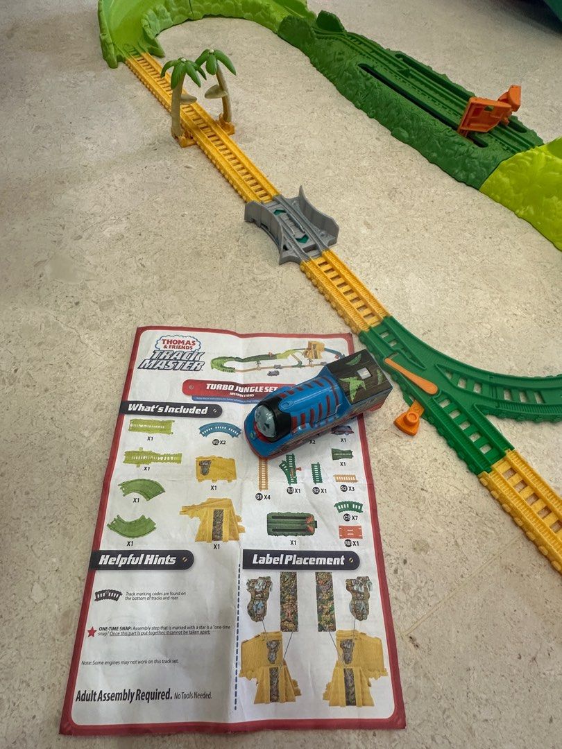 Jungle Train Set Jungle Trackmaster Thomas Friends TrackMaster