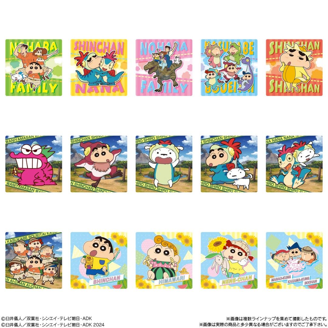 Tohato 桃哈多蠟筆小新貼紙我們的恐龍日記, 興趣及遊戲, 玩具& 遊戲類- Carousell