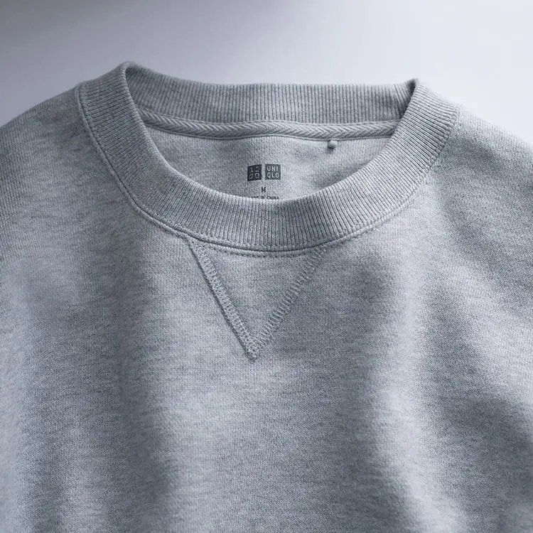 Uniqlo grey sweatshirt cheap