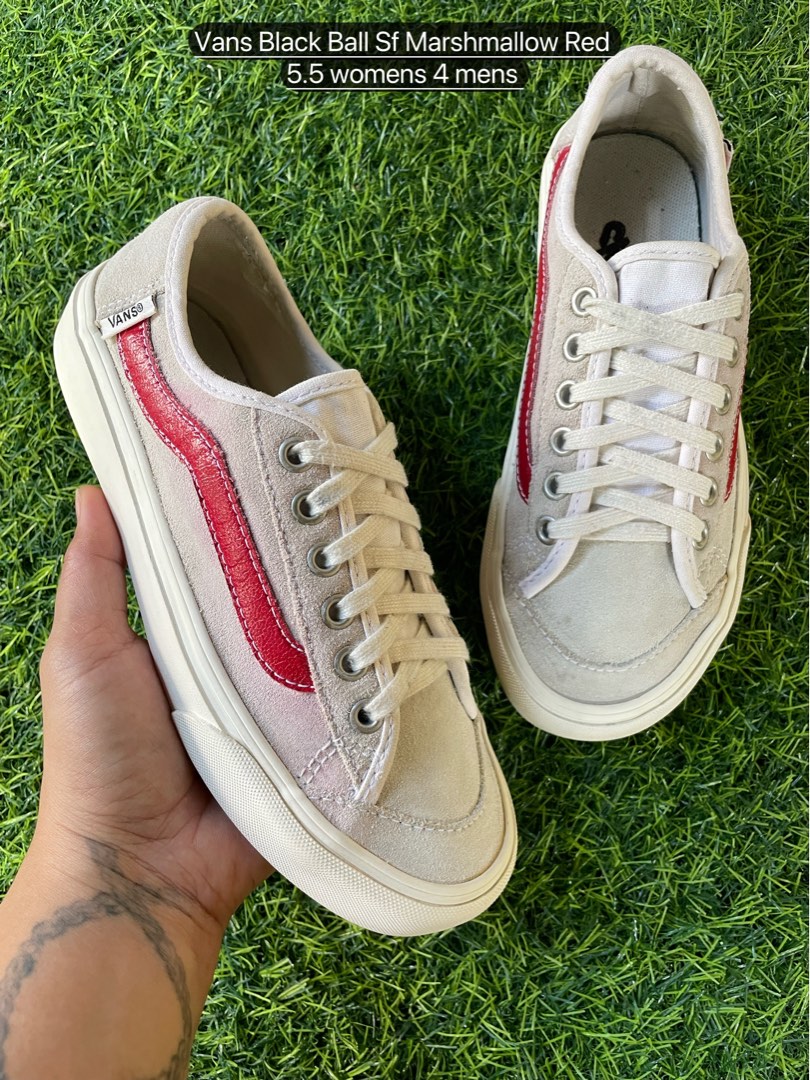 Vans black ball marshmallow store