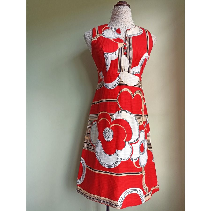 VINTAGE KONA COAST RED DRESS XS-S, Women's Fashion, Dresses & Sets, Dresses  on Carousell