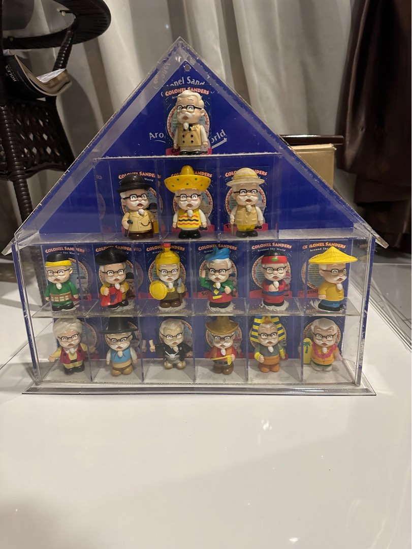 Vintage Limited Edition KFC Colonel Sanders Around The World Full Set ...