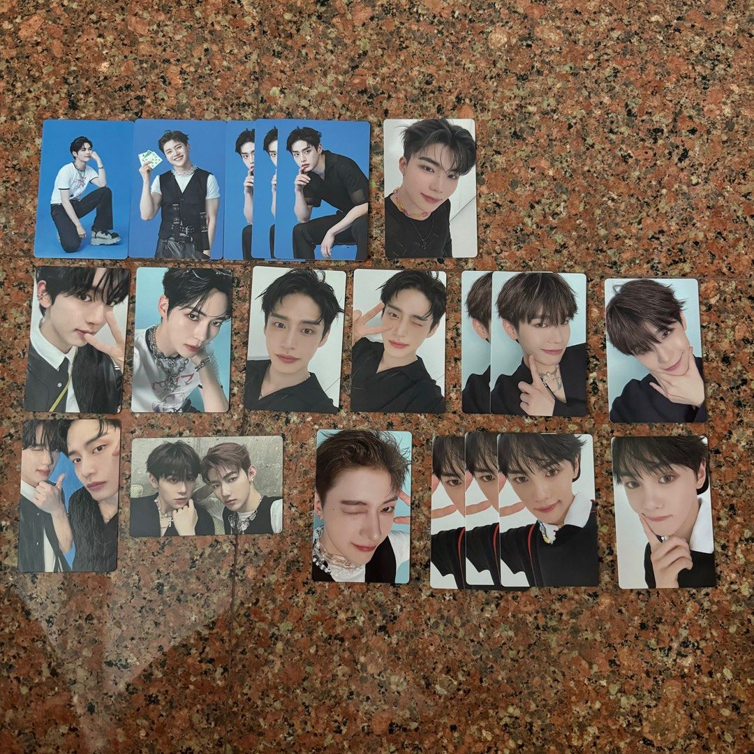 wts zb1 shibuya 109 pop up pcs trading card zerobaseone hao