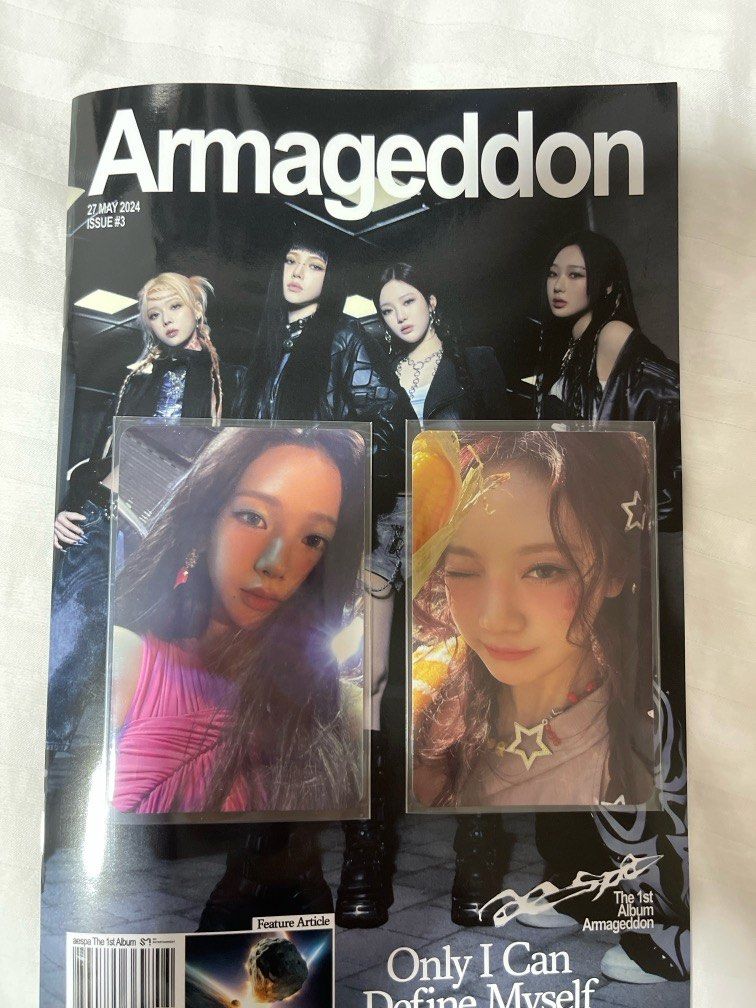 WTT aespa armageddon zine pc, Hobbies & Toys, Memorabilia