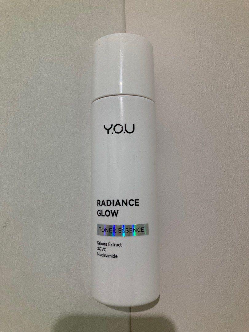 Y.O.U Radiance Glow Toner & Serum (Category: Face Care) located in Manila. Submitted by sparkscape (Listing ID 1320643552, Image 2). Description: Y.O.U Radiance Glow Toner Essence Description A lightweight essence enriched with Niacinamide,Vitamin B5 & VC ethyl ascorbic acid to hydrate and helps to restore balance to your skin for radiant & glow skin.Make you skin bright and glow with Niacinamide & VC ethyl ascorbic.Keeping you skin hydrated with