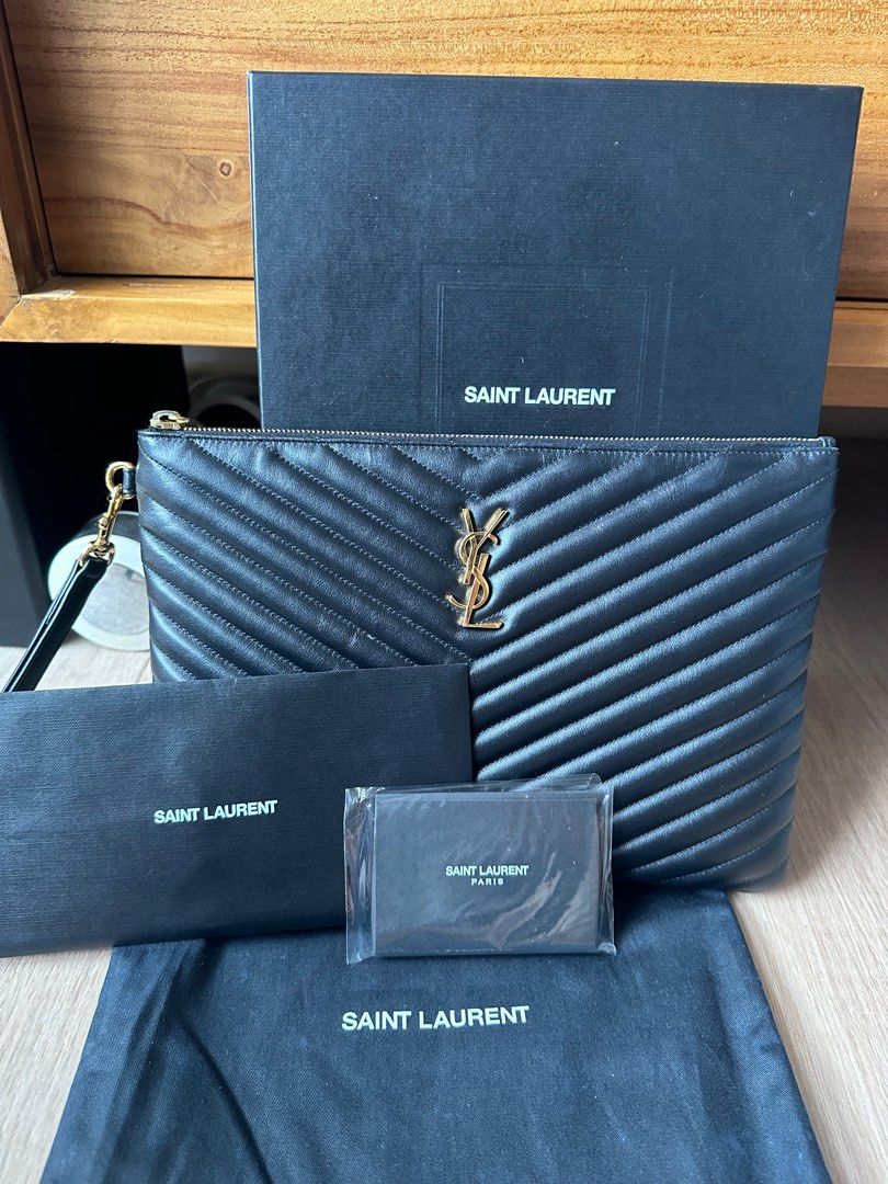 YSL Tablet Pouch Bag used less than 3 times