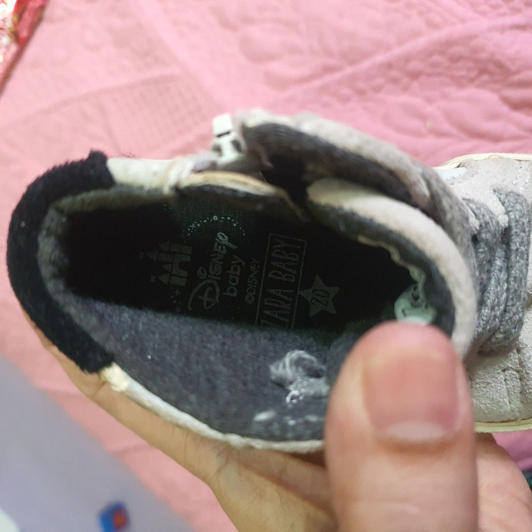 Zara baby shoes disney size 20, Babies & Kids, Babies & Kids Fashion on