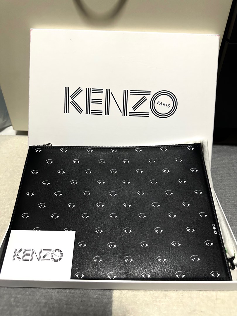 100 Authentic Kenzo Eye Clutch Bag Men s Fashion Bags Belt bags Clutches and Pouches on Carousell