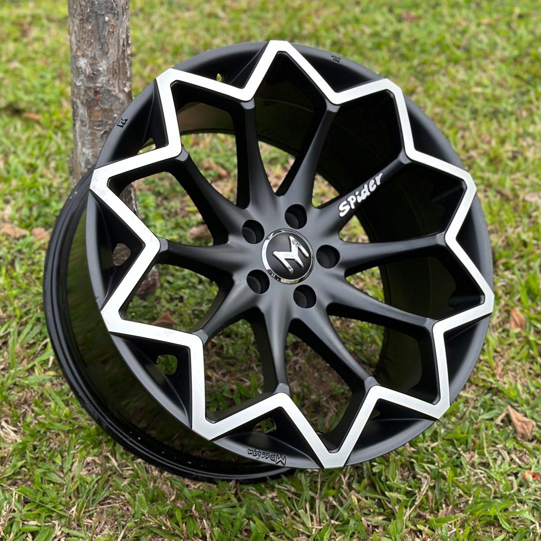 20” Spider M Design Limited Edition Staggered Deep Concave Wheels , Car ...