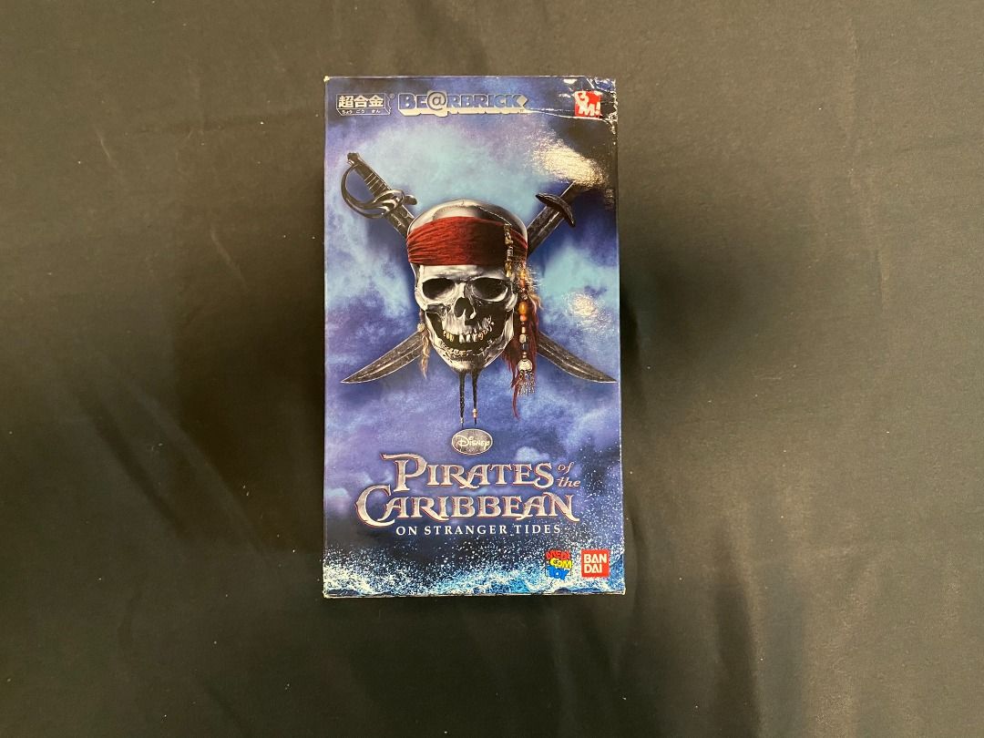 全新有盒絕版Bearbrick 200%+100% 超合金Pirates of the Caribbean 
