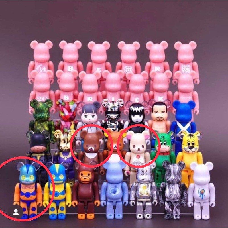 確認款BE@RBRICK 庫柏力克熊45代100% 隱藏廣田彩玩所拉拉熊, 書籍