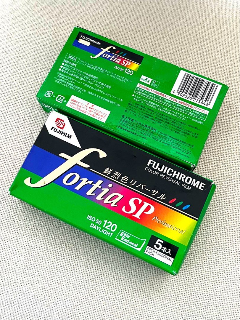 FUJIFILM fortia SP ISO 50 120フィルム 5本入