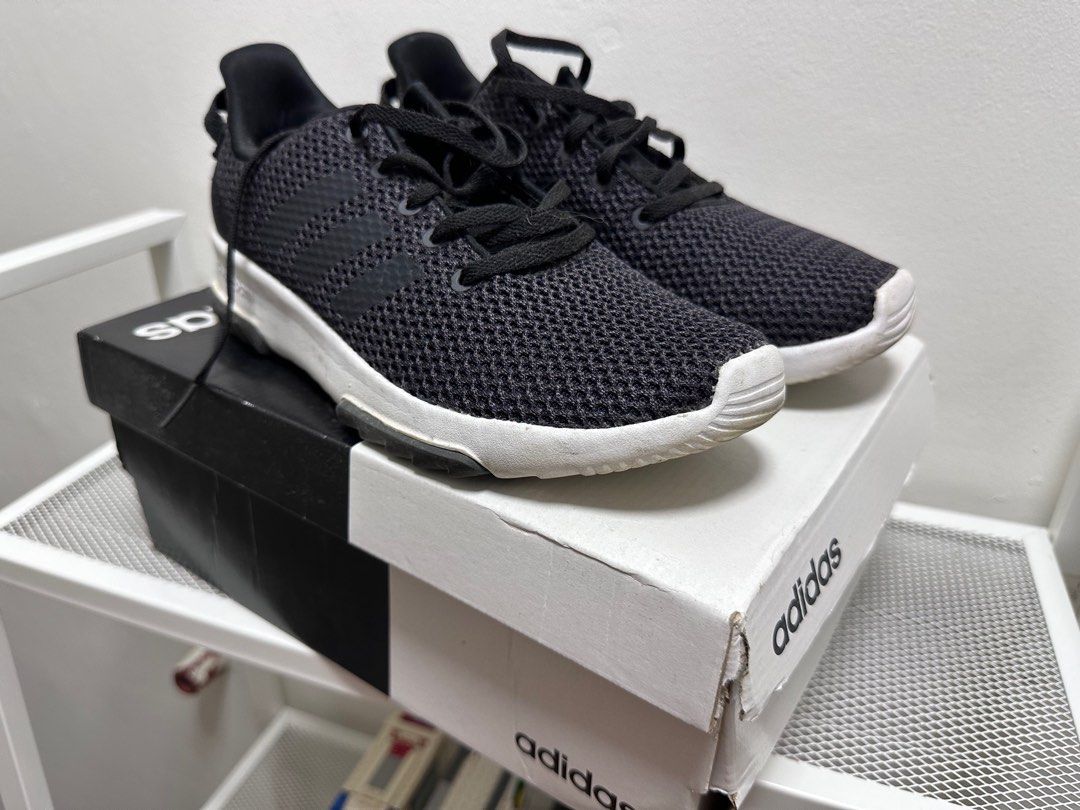 Adidas Cloudfoam Ortholite Shoes Running Walking Adidas Black Sneakers