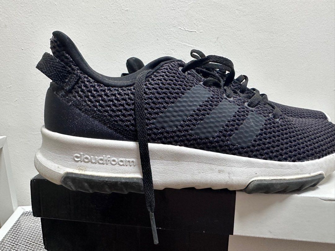 Adidas Cloudfoam Ortholite Shoes Running Walking Adidas Black Sneakers
