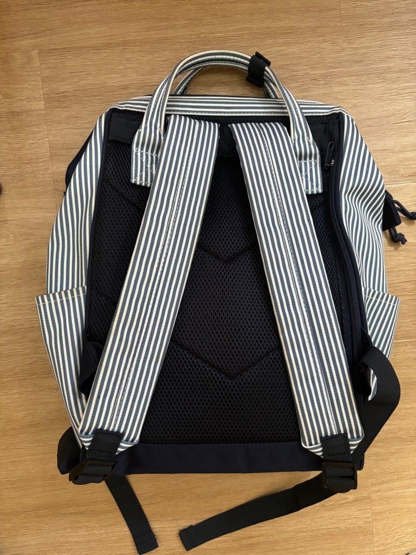Anello blue white stripe backpack