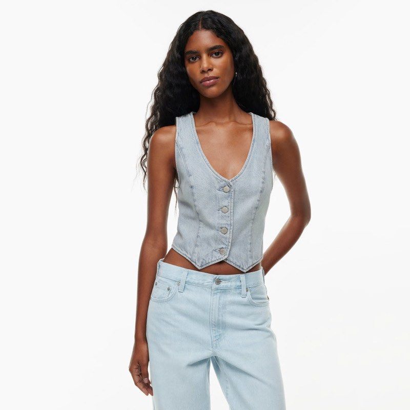 90s jean vest shop