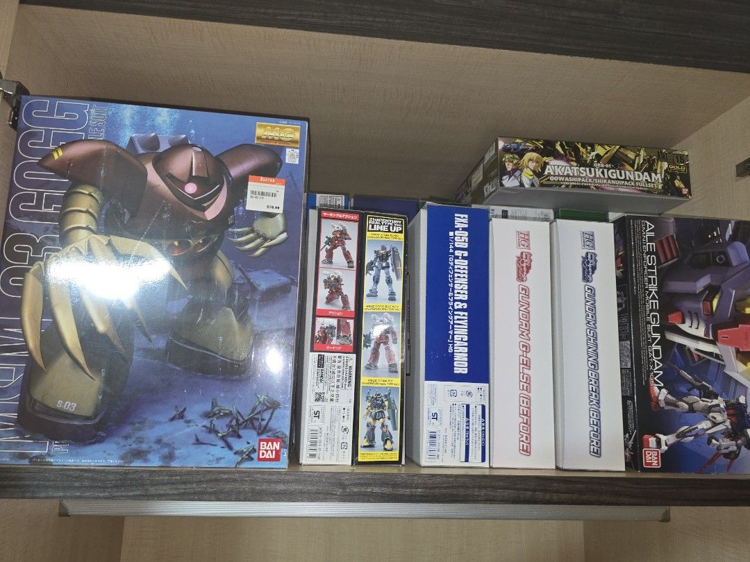 Bandai Gunpla Kits (Category: Gundam Model Kits) located in Singapore. Submitted by kumo82 (Listing ID 1320907143, Image 2). Description: Genuine Bandai Gunpla kits. Please offer if interested..