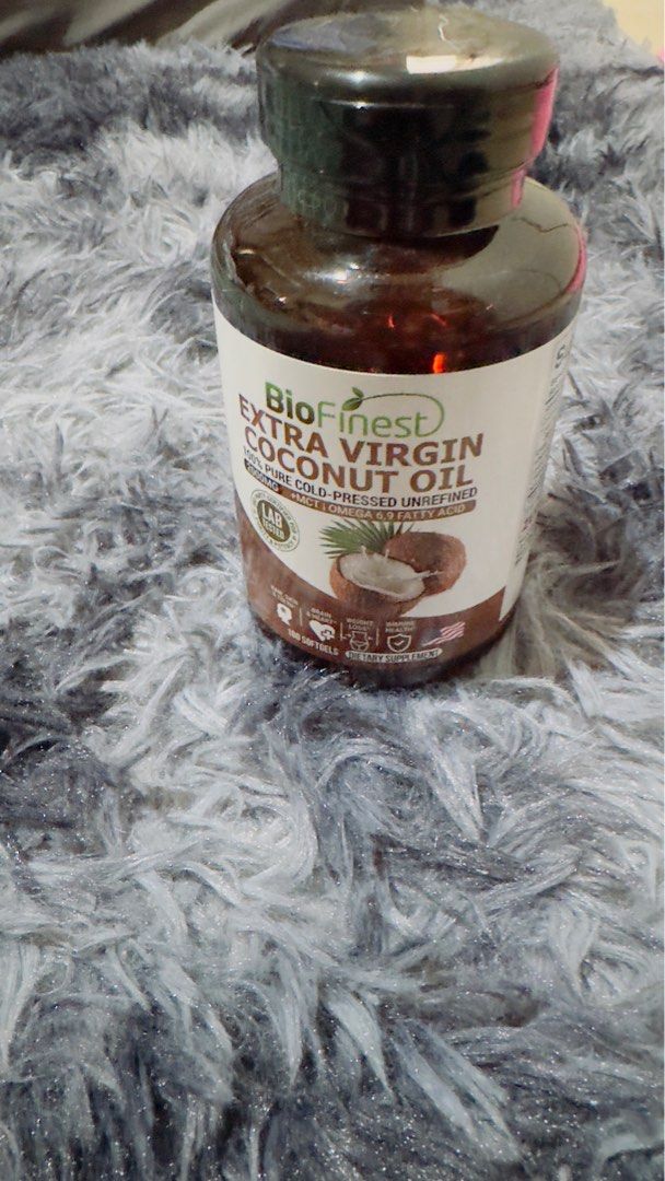 BioFinest Extra Virgin Coconut Oil (Category: Health Food, Drinks & Tonics) located in Manila. Submitted by dredredredredre (Listing ID 1320799097, Image 3). Description: Best before 04/15/2027 Aunthentic country origin is USA.