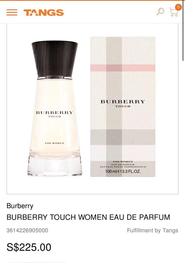 Burberry touch women 50ml top
