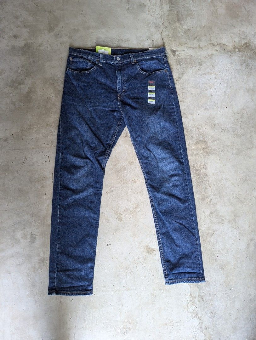Celana Jeans Levis 512 Slim Taper Bahan Stretch Original New Baru size  ukuran 36x32 Eco Performance Flex