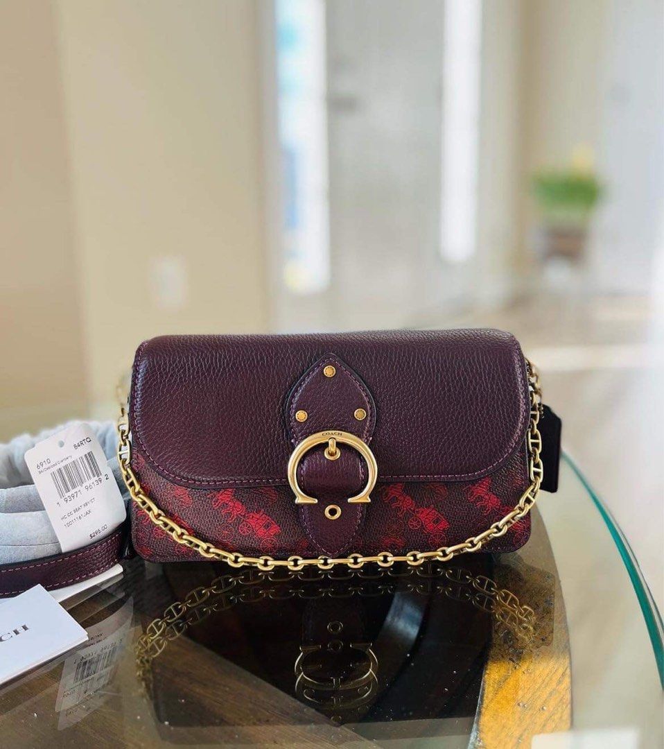 Coach beat crossbody clutch top