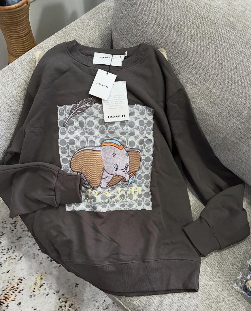 Coach sweater sweatshirt X dumbo disney