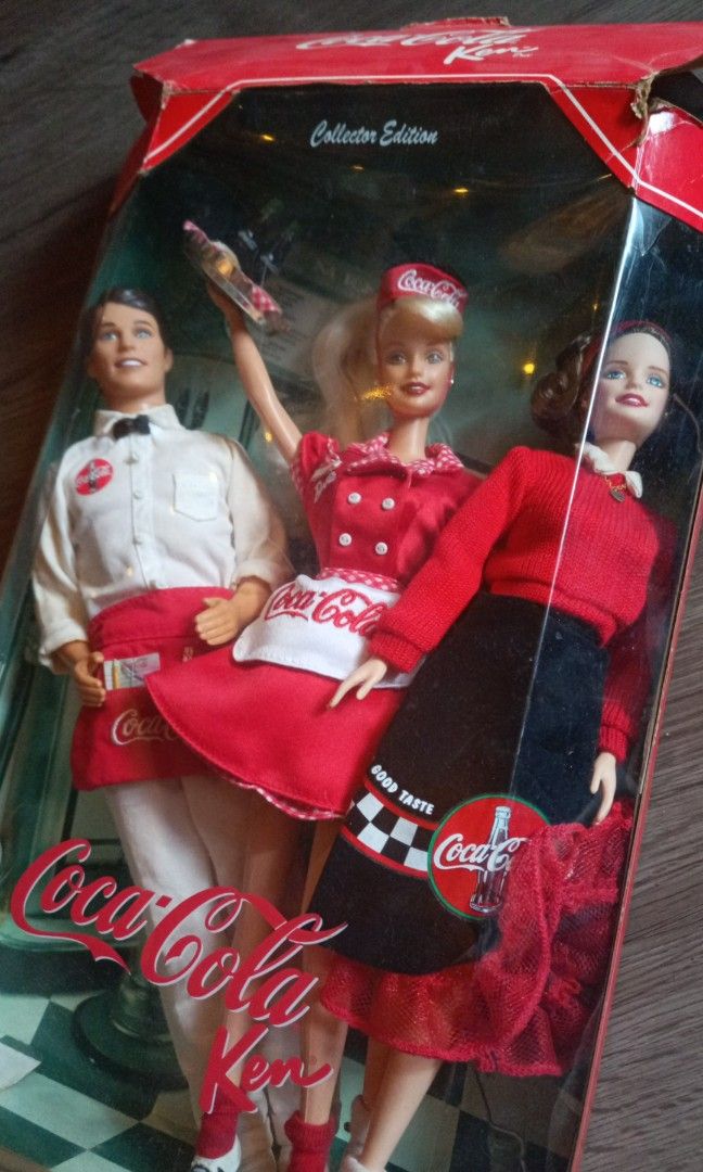 Coca cola ken doll shop