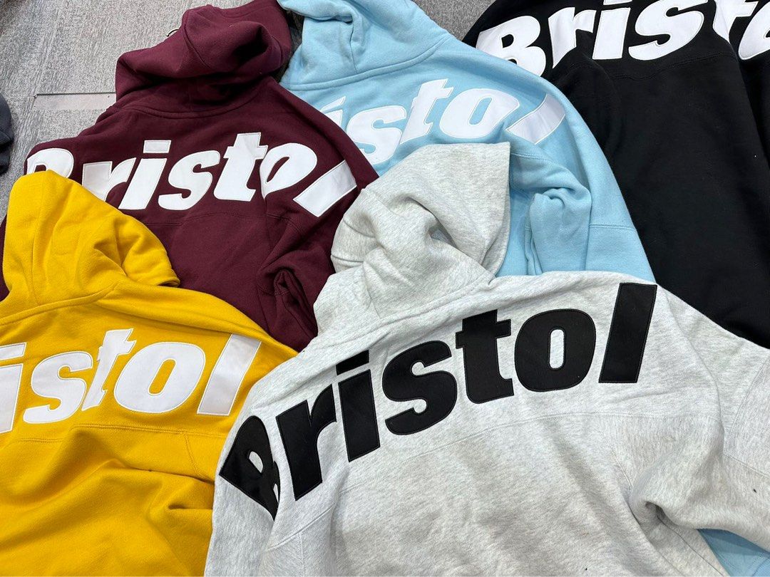 1番人気！F.C.R.B ブリストル　ビッグロゴ パーカーL 1番人気！F.C.R.B ブリストル ビッグロゴ パーカーL