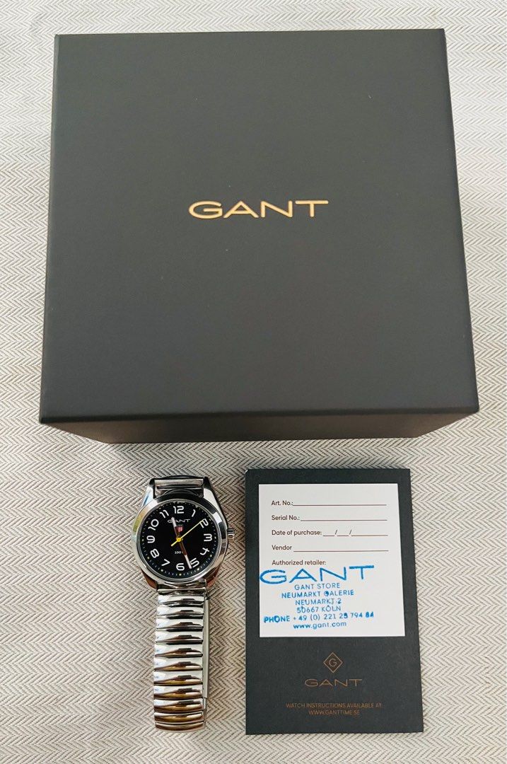 GANT watch (Category: Luxury Watches) located in Iloilo. Submitted by yangfire (Listing ID 1320793298, Image 1). Description: What you see in the picture is what you can get 🧿🧿🧿.