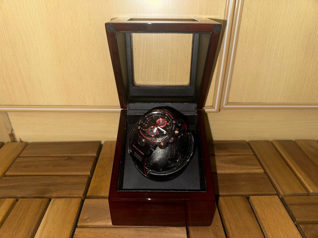 GB Precision 4 Mode Automatic Watch Winder Box Men s Fashion Watches Accessories Watches on Carousell