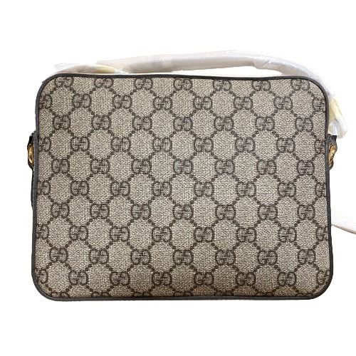 Gucci 1955 Horsebit Camera Bag in White Monogram Luxury Bags Wallets on Carousell