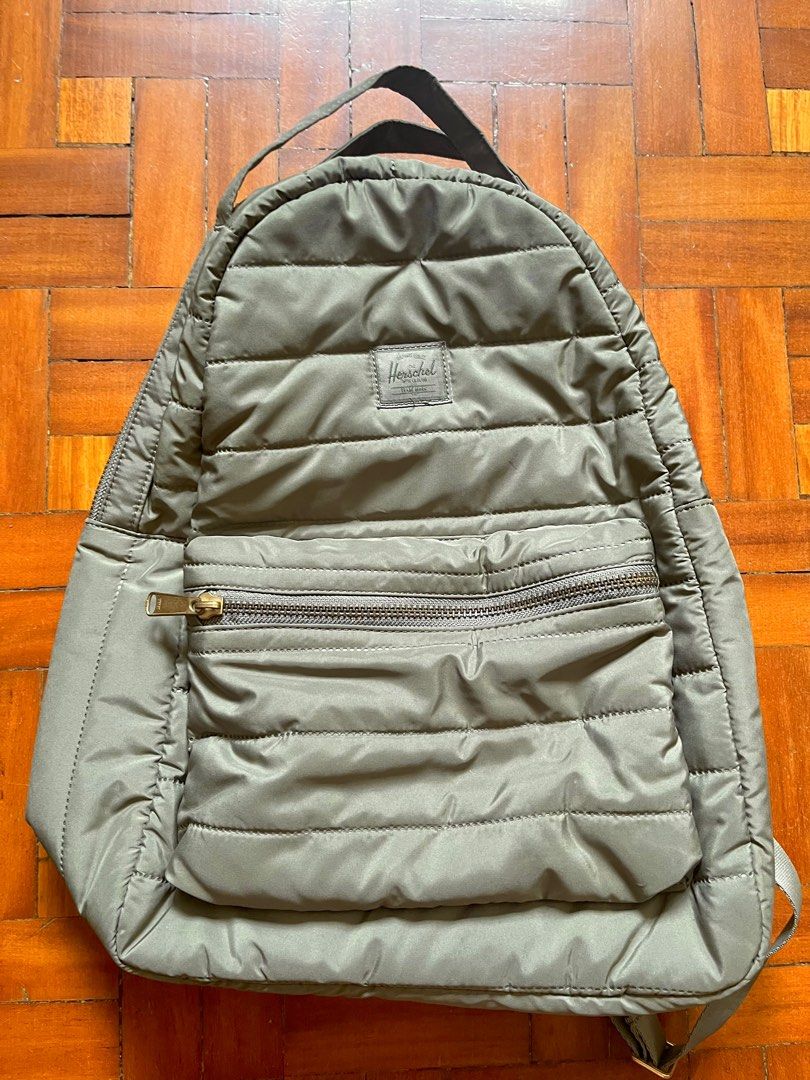 herschel army green backpack Women s Fashion Bags Wallets Backpacks on Carousell