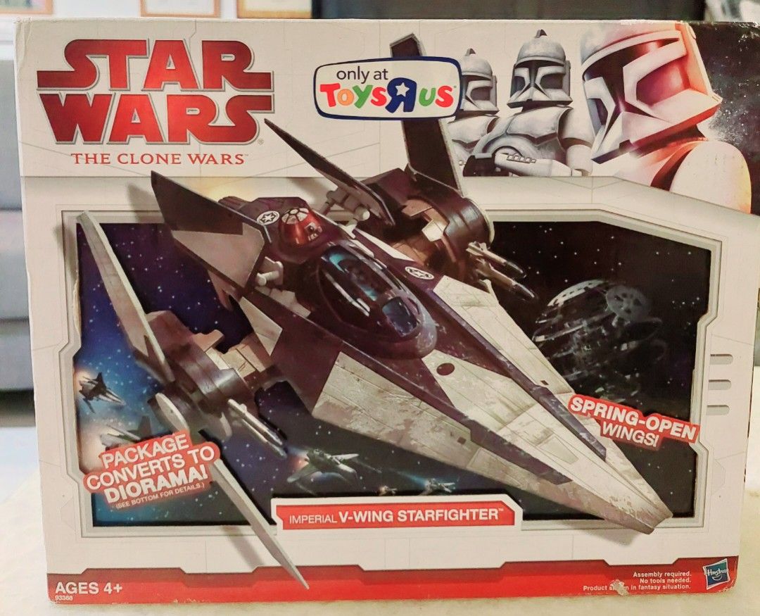 IMPERIAL V-WING STARFIGHTER (STAR WARS THE CLONE WARS), Hobbies - Main Image