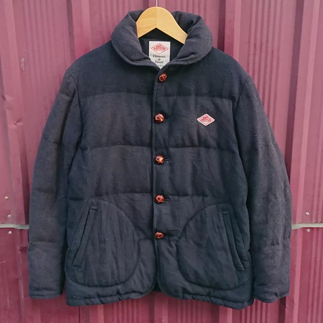 Jacket Danton vetements de travail x beams, Fesyen Pria, Pakaian , Baju  Luaran di Carousell